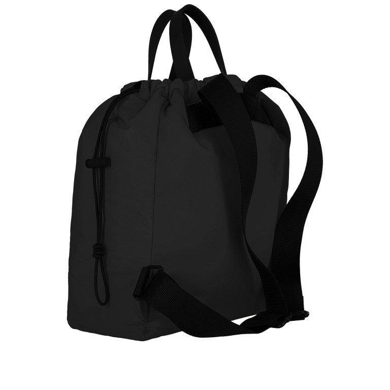 Rucksack RufinAlf Puffy Bag Backpack Black, Farbe: schwarz, Marke: Ecoalf, EAN: 8445336146497, Abmessungen in cm: 30.5x37.5x15, Bild 3 von 4