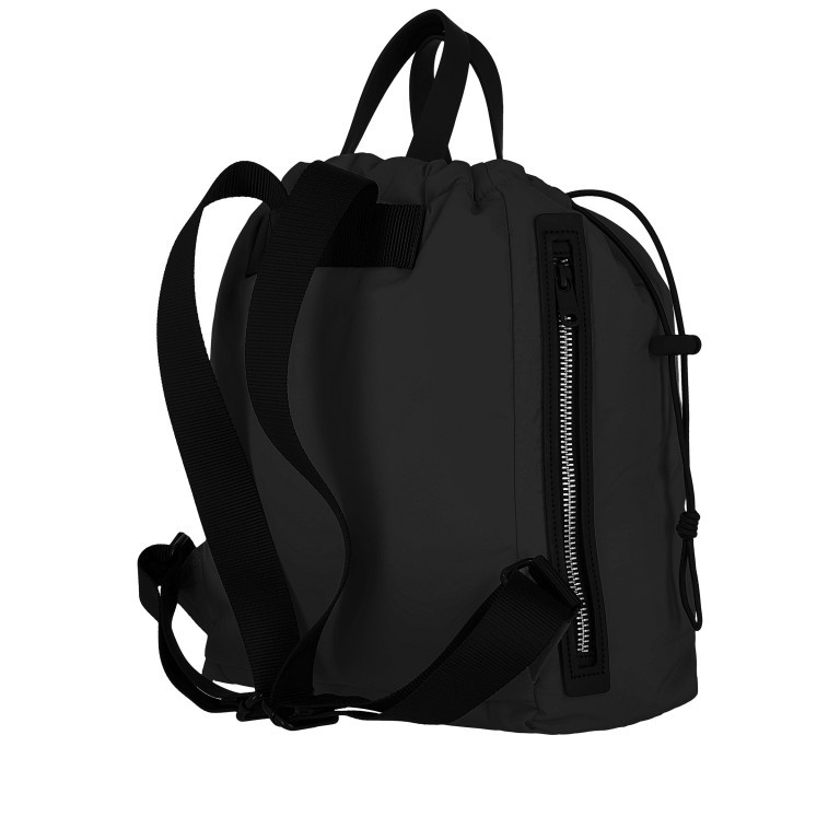 Rucksack RufinAlf Puffy Bag Backpack Black, Farbe: schwarz, Marke: Ecoalf, EAN: 8445336146497, Abmessungen in cm: 30.5x37.5x15, Bild 4 von 4