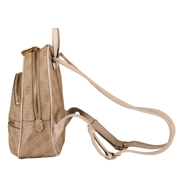 Rucksack Manhattan Latte Logo, Farbe: braun, Marke: Guess, EAN: 0190231484158, Abmessungen in cm: 22x28x10, Bild 3 von 6