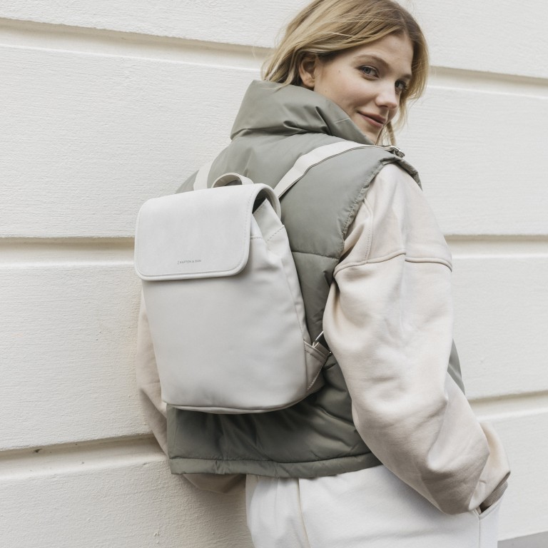 Rucksack Copenhagen mit Laptopfach 11 Zoll Oyster, Farbe: grau, Marke: Kapten & Son, EAN: 4251145216191, Abmessungen in cm: 29x30x10, Bild 5 von 7