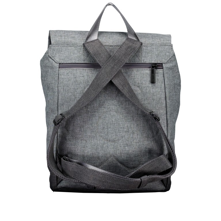 Rucksack Benno BE130 mit Laptopfach 13 Zoll Ocean, Farbe: grün/oliv, Marke: Zwei, EAN: 4250257931862, Abmessungen in cm: 28x35x11, Bild 4 von 6