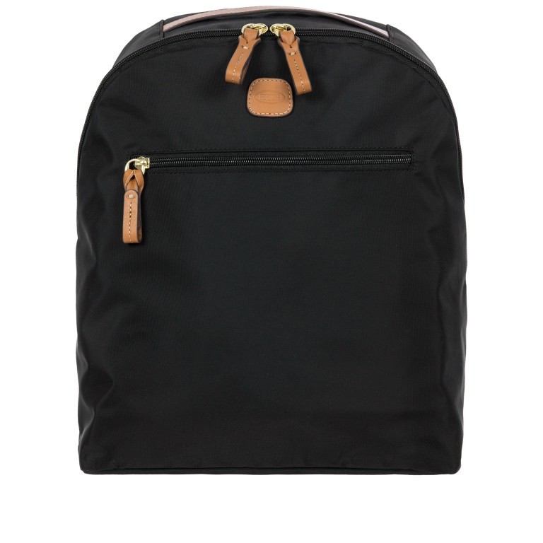 Rucksack X-BAG & X-Travel, Farbe: schwarz, blau/petrol, braun, grün/oliv, Marke: Brics, Abmessungen in cm: 30x33x12, Bild 1 von 7