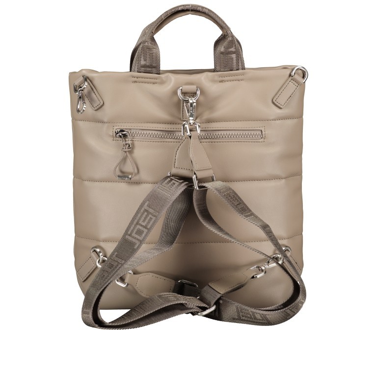 Rucksack / Umhängetasche Kaarina Xchange Bag XS Khaki, Farbe: taupe/khaki, Marke: Jost, EAN: 4025307784237, Abmessungen in cm: 24x32x9, Bild 4 von 9