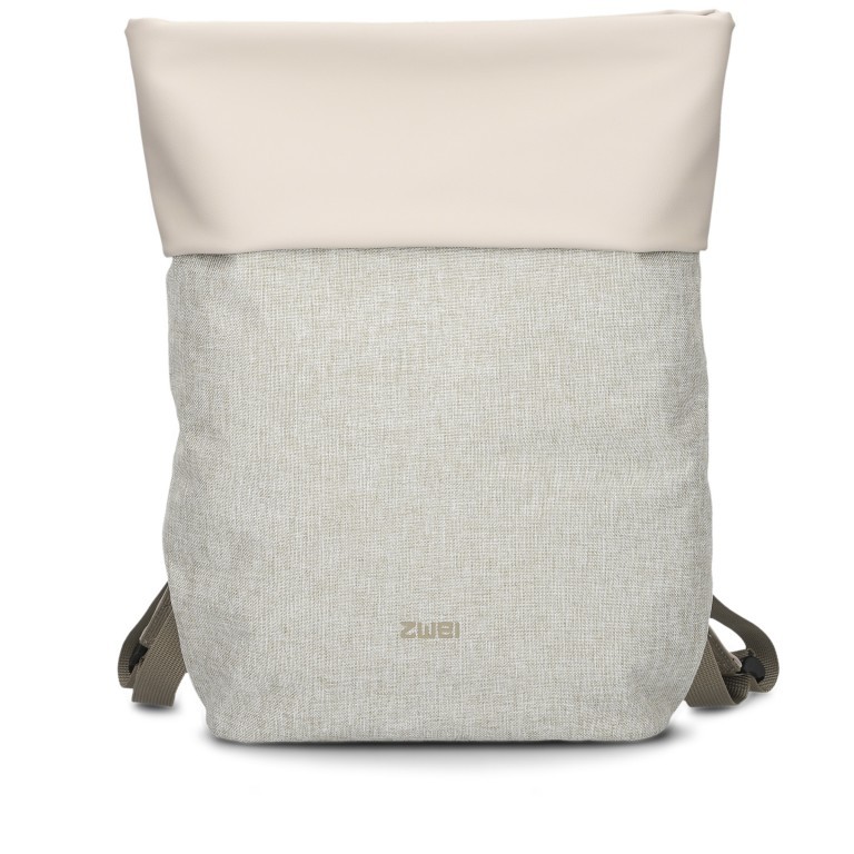 Rucksack / Umhängetasche Kim KIR120 mit Laptopfach 13 Zoll Sand, Farbe: beige, Marke: Zwei, EAN: 4250257929616, Abmessungen in cm: 32x38x13, Bild 5 von 7