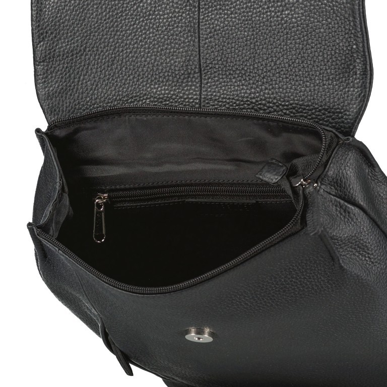 Rucksack Hellbeige, Farbe: beige, Marke: Hausfelder Manufaktur, EAN: 4065646011052, Abmessungen in cm: 22.5x31x9.5, Bild 7 von 7