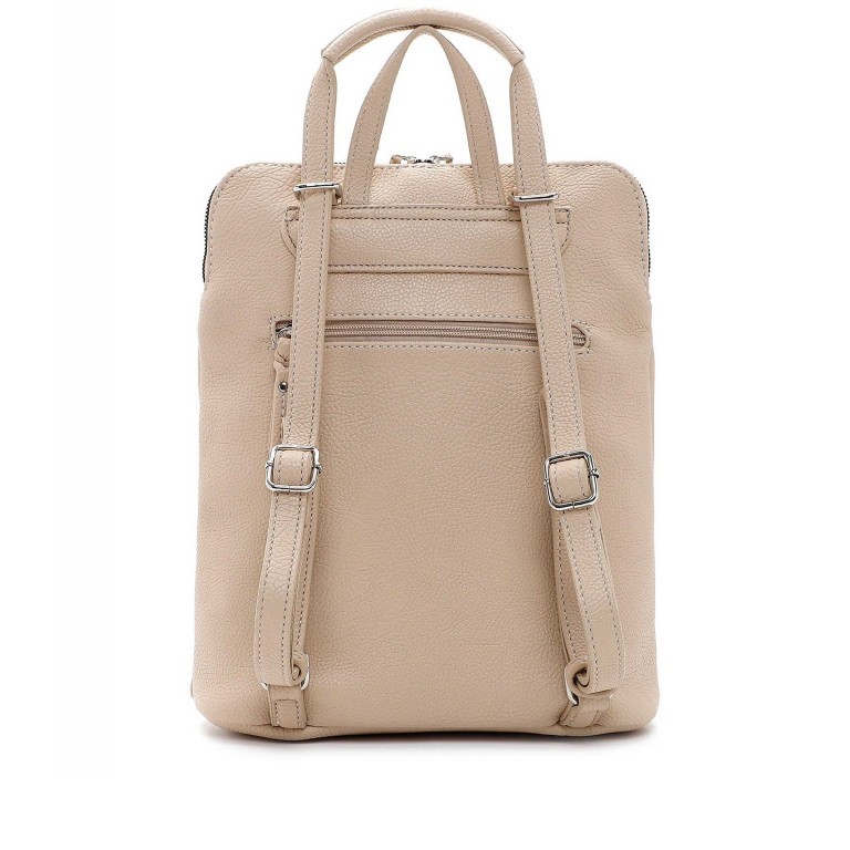 Rucksack Debby 13606, Farbe: schwarz, grau, blau/petrol, taupe/khaki, beige, weiß, Marke: Suri Frey, Abmessungen in cm: 28x33x12, Bild 3 von 7