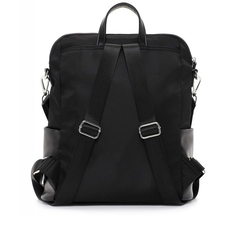 Rucksack Larissa Black, Farbe: schwarz, Marke: Tamaris, EAN: 4063512083189, Abmessungen in cm: 30x34x14, Bild 3 von 5