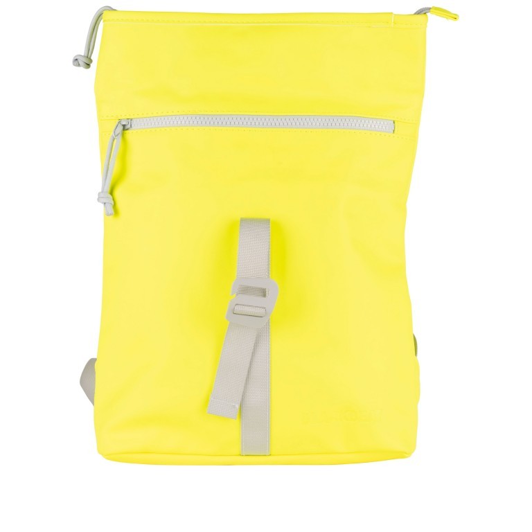 Rucksack Mart mit Rolltop Yellow Neon, Farbe: gelb, Marke: Blackbeat, EAN: 8720791043940, Abmessungen in cm: 27x32x8.5, Bild 5 von 5