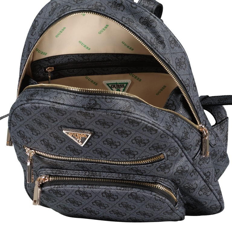 Rucksack Eco Elements Backpack 4g-logo Latte Logo, Farbe: beige, Marke: Guess, EAN: 0190231703693, Abmessungen in cm: 26x32x12, Bild 5 von 5