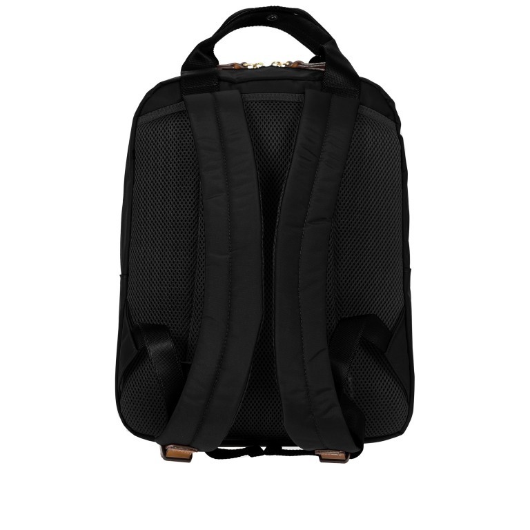 Rucksack X-BAG & X-Travel Urban Backpack Black, Farbe: schwarz, Marke: Brics, EAN: 8016623888071, Abmessungen in cm: 28x36x16, Bild 4 von 7