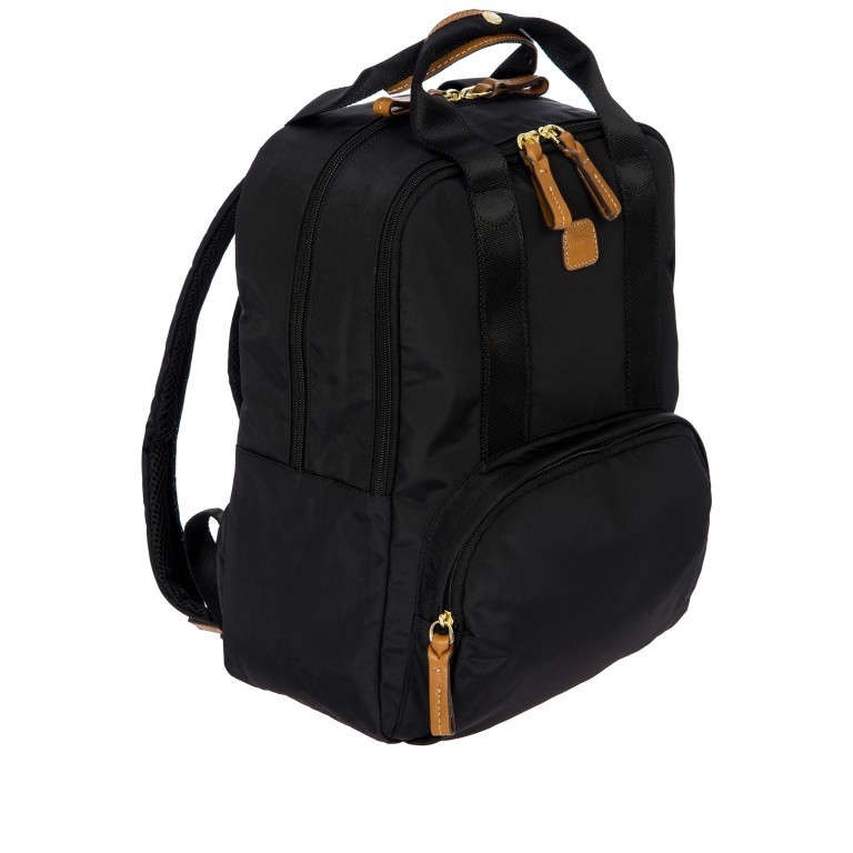 Rucksack X-BAG & X-Travel Urban Backpack Black, Farbe: schwarz, Marke: Brics, EAN: 8016623888071, Abmessungen in cm: 28x36x16, Bild 2 von 7