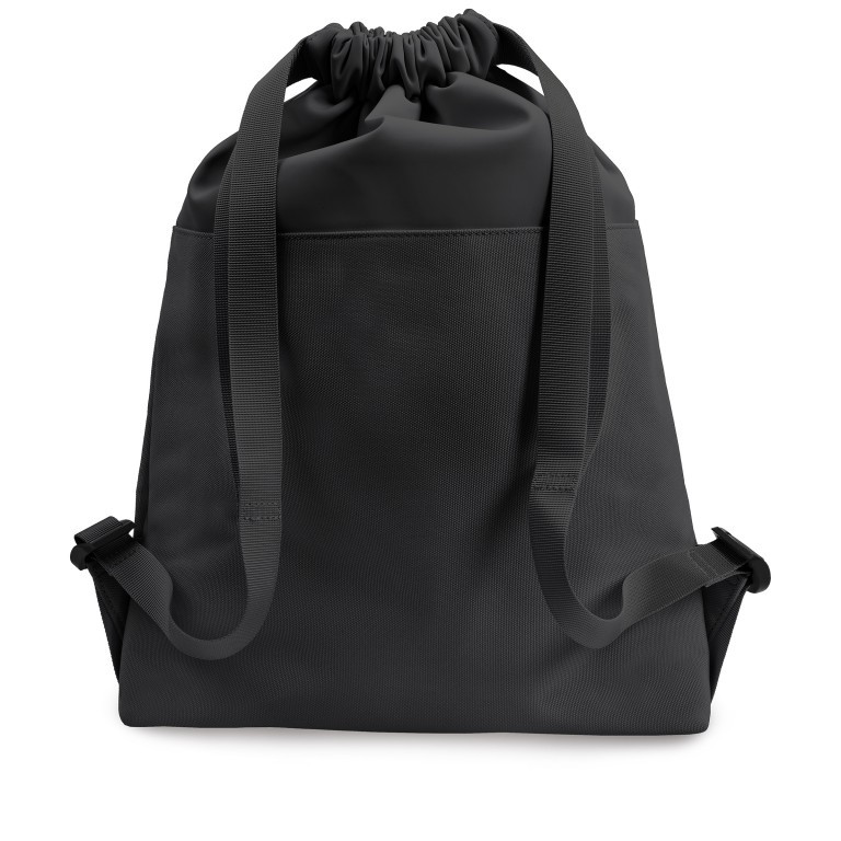 Rucksack / Sportbeutel Storberg All Black, Farbe: schwarz, Marke: Kapten & Son, EAN: 4251145237752, Abmessungen in cm: 33.5x45x5, Bild 3 von 5