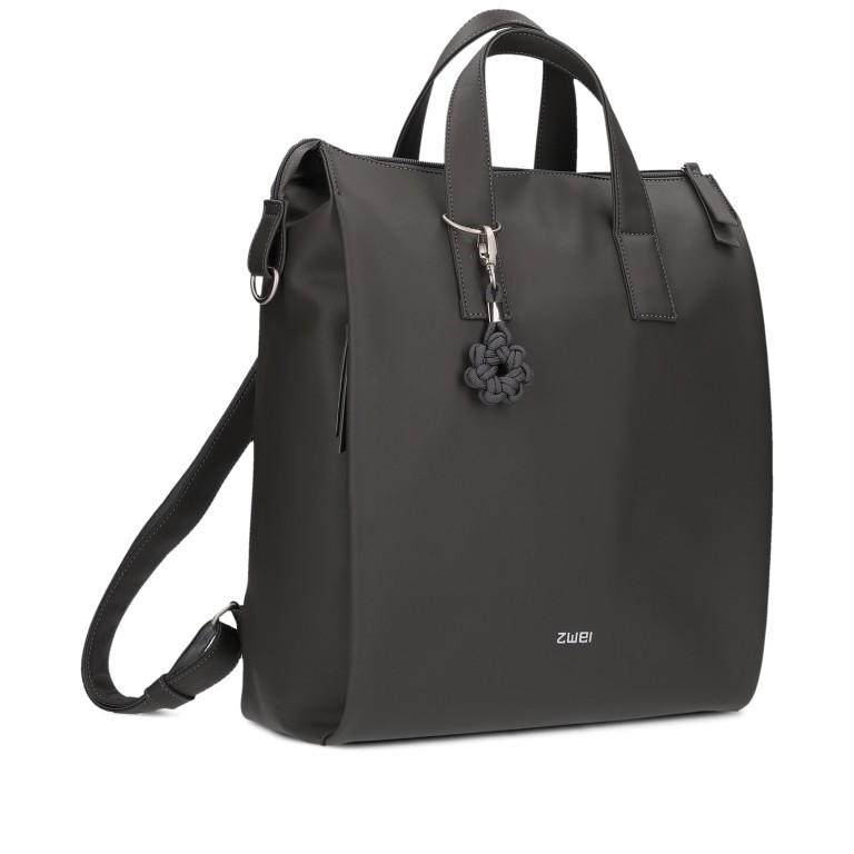 Rucksack Yuna YUR150 mit Laptopfach 13 Zoll Stone, Farbe: grau, Marke: Zwei, EAN: 4250257932333, Abmessungen in cm: 31x38x14, Bild 2 von 7