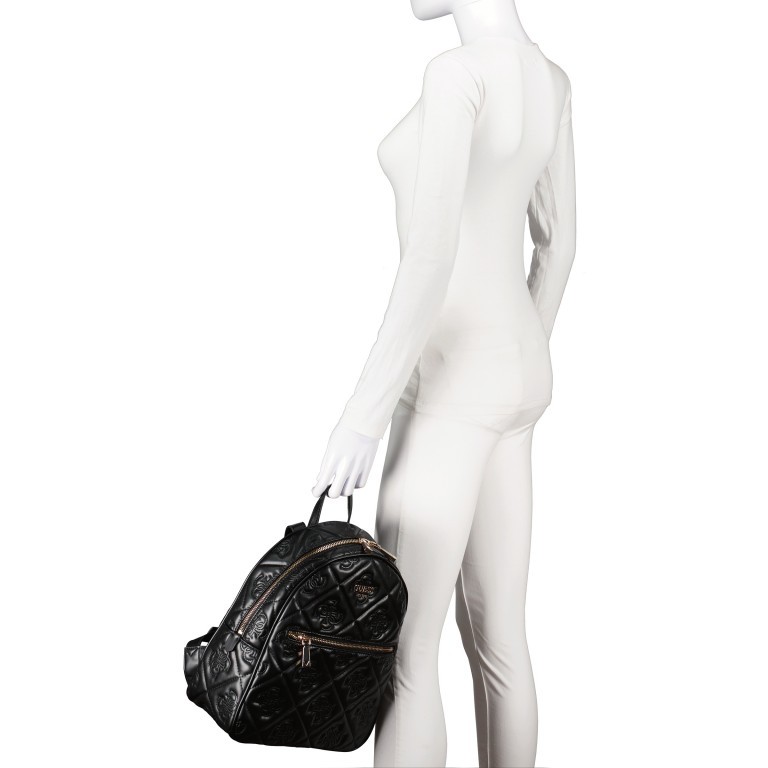 Rucksack VIKKY II Big Logo Light Beige, Farbe: beige, Marke: Guess, EAN: 0190231817932, Abmessungen in cm: 27.5x31.5x12, Bild 4 von 6