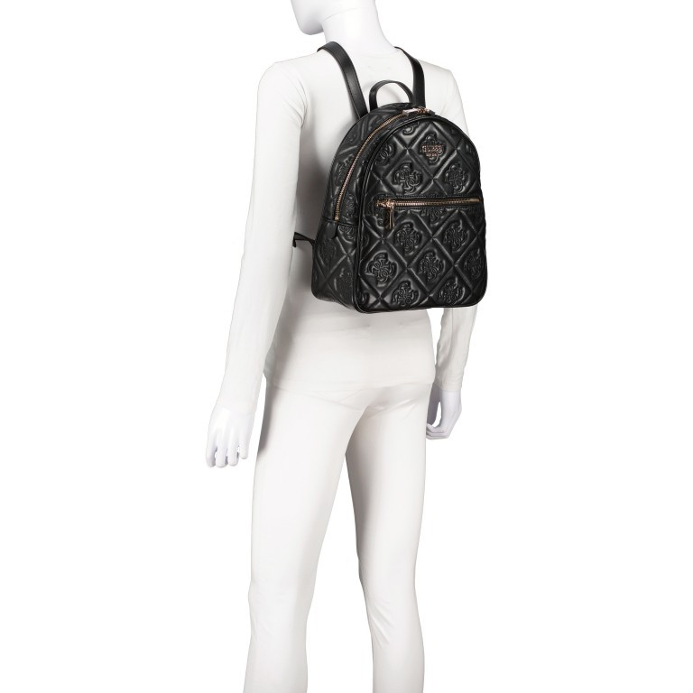 Rucksack VIKKY II Big Logo Light Beige, Farbe: beige, Marke: Guess, EAN: 0190231817932, Abmessungen in cm: 27.5x31.5x12, Bild 5 von 6