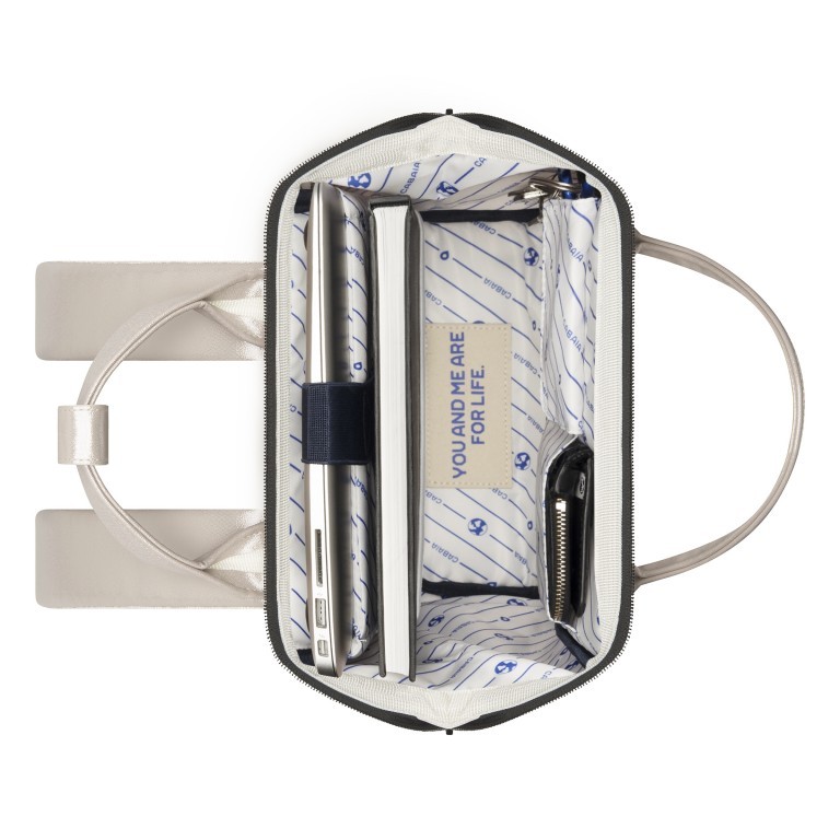 Rucksack Adventurer Small mit zwei auswechselbaren Vortaschen, Marke: Cabaia, Abmessungen in cm: 23x32x13, Bild 8 von 10