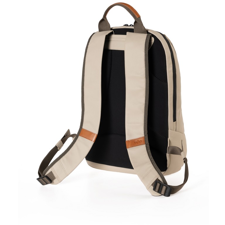 Rucksack Japan Re Kumotsu mit Notebookfach 11 Zoll, Farbe: schwarz, taupe/khaki, beige, Marke: Aunts & Uncles, Abmessungen in cm: 27x39x14, Bild 3 von 10