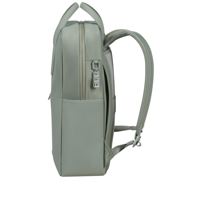 Rucksack 15,6 Zoll, Farbe: grün/oliv, rosa/pink, Marke: Samsonite, Abmessungen in cm: 30x41x12, Bild 3 von 13