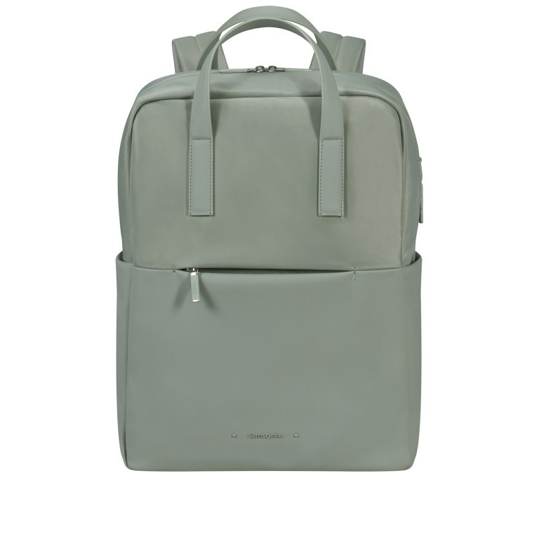 Rucksack 15,6 Zoll, Farbe: grün/oliv, rosa/pink, Marke: Samsonite, Abmessungen in cm: 30x41x12, Bild 1 von 13