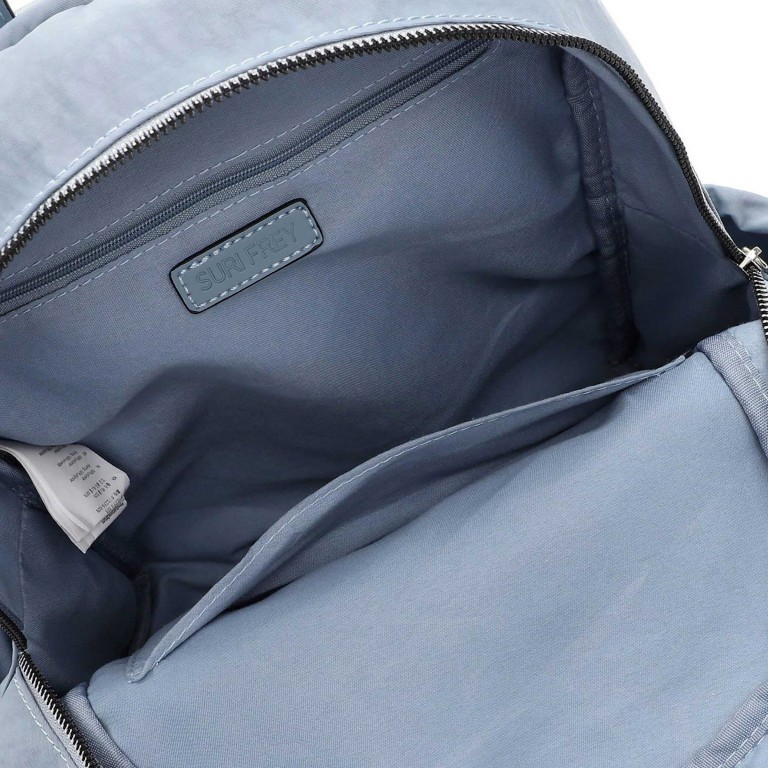 Rucksack Abby 14627, Farbe: blau/petrol, beige, Marke: Suri Frey, Abmessungen in cm: 31x35x12, Bild 5 von 6