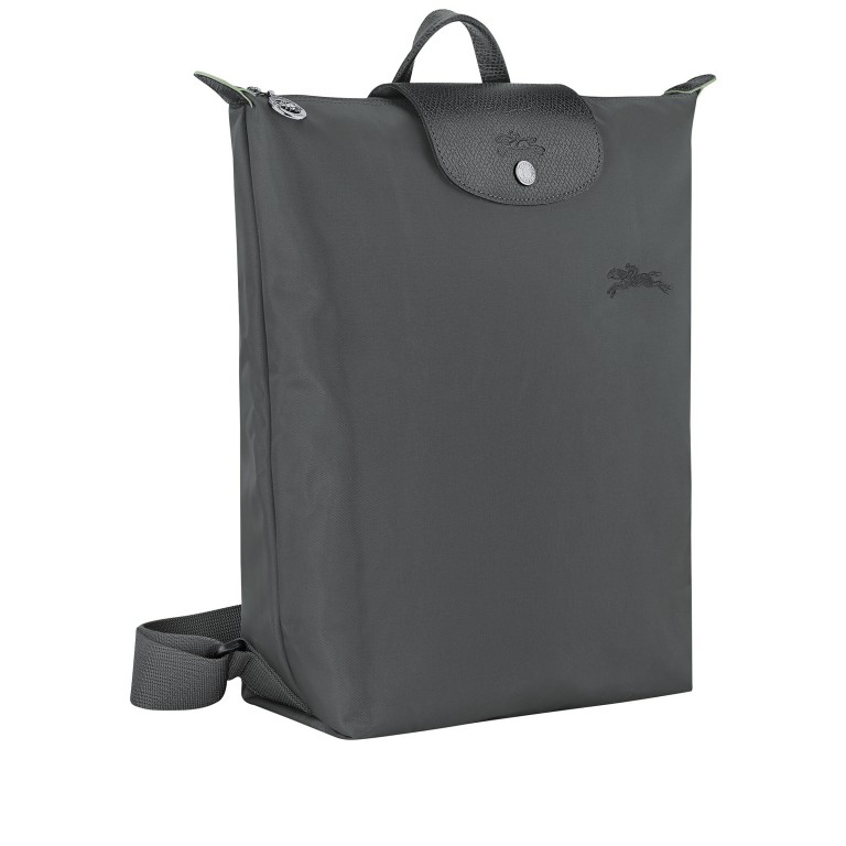 Rucksack Le Pliage Green 919-10284, Farbe: anthrazit, braun, taupe/khaki, grün/oliv, rot/weinrot, Marke: Longchamp, Abmessungen in cm: 28x34x10, Bild 2 von 4