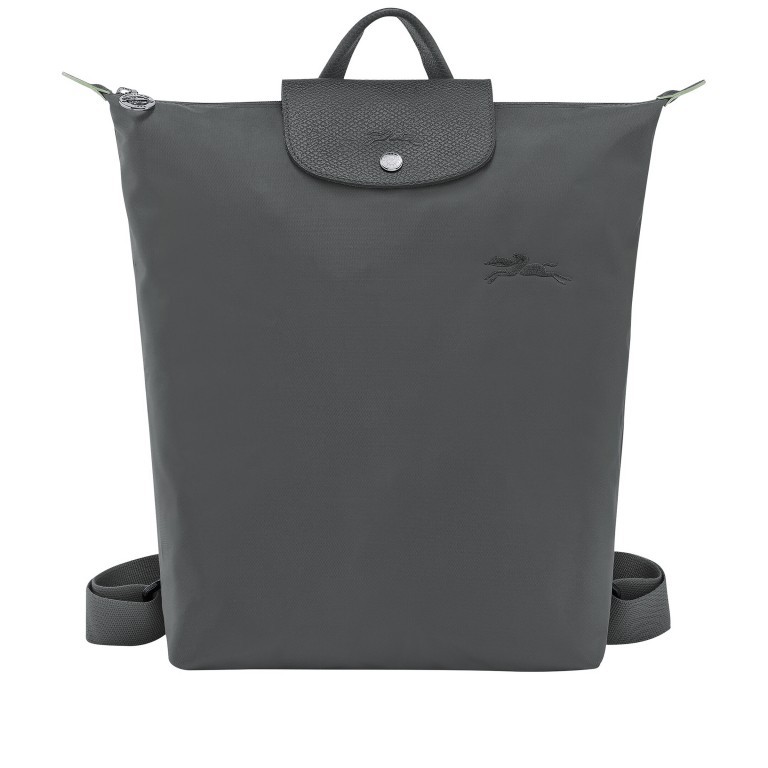 Rucksack Le Pliage Green 919-10284, Farbe: anthrazit, braun, taupe/khaki, grün/oliv, rot/weinrot, Marke: Longchamp, Abmessungen in cm: 28x34x10, Bild 1 von 4