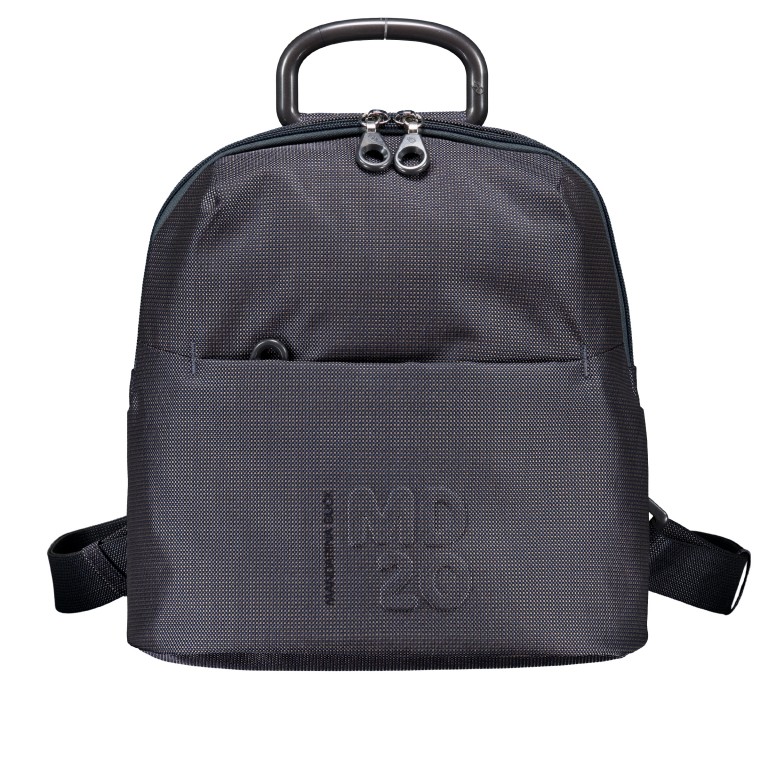 Rucksack MD20 QMT49, Farbe: grau, blau/petrol, taupe/khaki, Marke: Mandarina Duck, Abmessungen in cm: 27x29x12.2, Bild 1 von 6