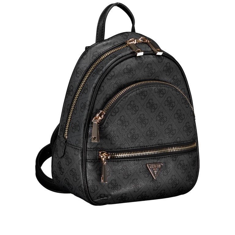 Rucksack Manhattan II 4G-Logo, Farbe: anthrazit, braun, Marke: Guess, Abmessungen in cm: 22x26x13, Bild 2 von 7