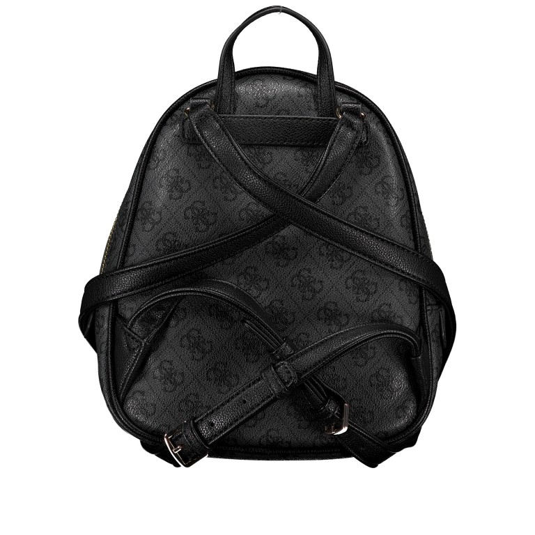 Rucksack Manhattan II 4G-Logo, Farbe: anthrazit, braun, Marke: Guess, Abmessungen in cm: 22x26x13, Bild 4 von 7
