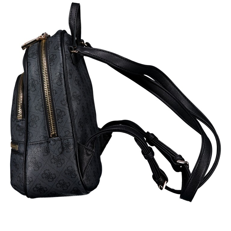 Rucksack Manhattan II 4G-Logo, Farbe: anthrazit, braun, Marke: Guess, Abmessungen in cm: 22x26x13, Bild 3 von 7