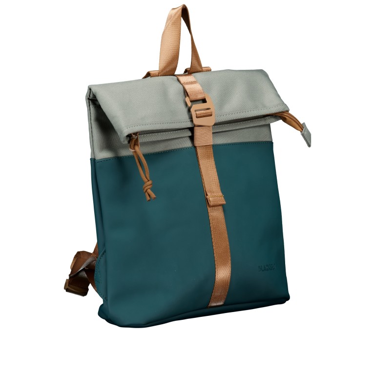 Rucksack Los Angeles FU51, Farbe: grau, blau/petrol, Marke: Blackbeat, Abmessungen in cm: 27x31.5x7.5, Bild 2 von 8