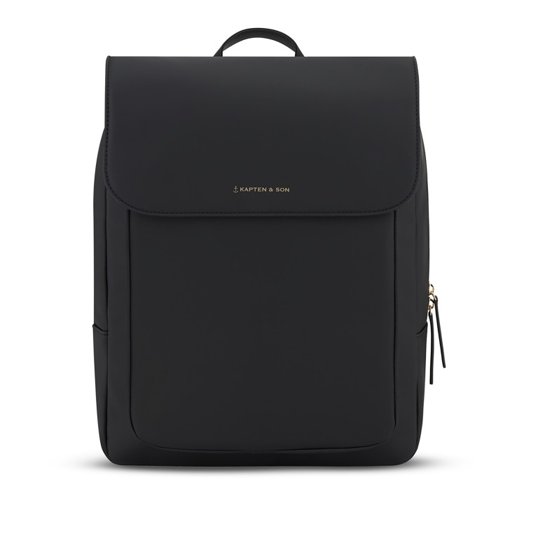 Rucksack Tromso 2.0, Farbe: schwarz, beige, Marke: Kapten & Son, Abmessungen in cm: 29x36x12, Bild 1 von 12