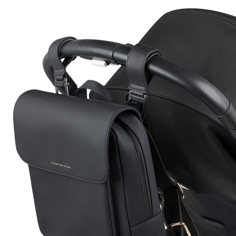 Rucksack Tromso Small 2.0, Farbe: schwarz, beige, Marke: Kapten & Son, Abmessungen in cm: 26x31x9.5, Bild 13 von 13