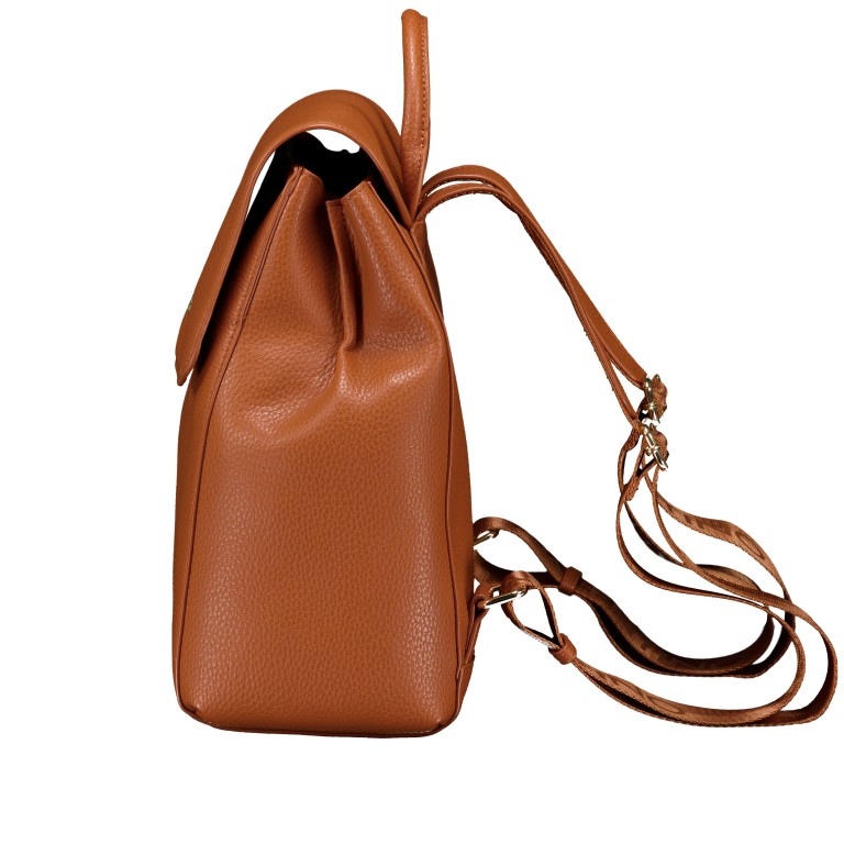 Rucksack Fall Relove Recycle, Farbe: schwarz, cognac, Marke: Valentino Bags, Abmessungen in cm: 29.5x30x15, Bild 3 von 6