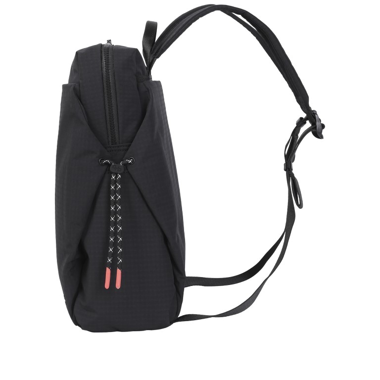 Rucksack String Akira mit Laptopfach 14 Zoll, Farbe: schwarz, grün/oliv, weiß, Marke: Hedgren, Abmessungen in cm: 29x38x13, Bild 3 von 8