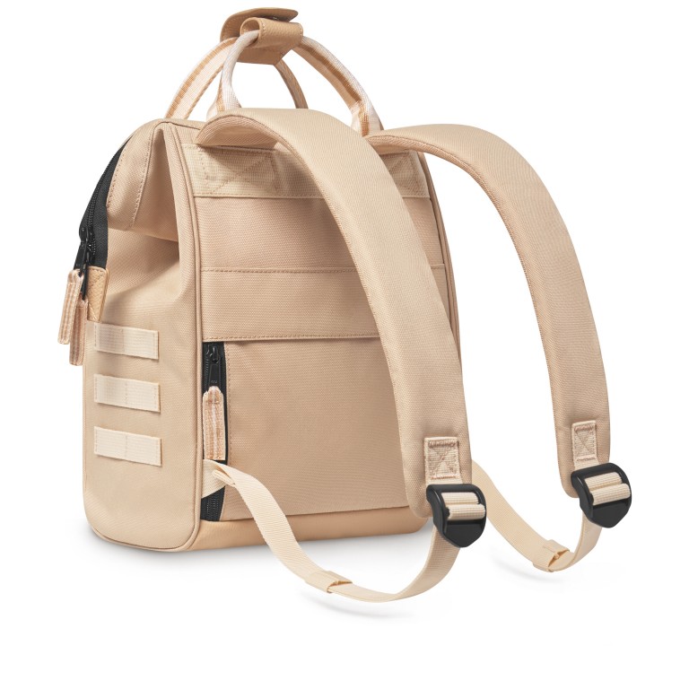 Rucksack Adventurer Small mit zwei auswechselbaren Vortaschen, Farbe: rosa/pink, beige, Marke: Cabaia, Abmessungen in cm: 23x32x13, Bild 6 von 11