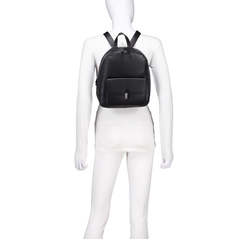 Rucksack Philocalists Tender, Farbe: schwarz, beige, Marke: Aunts & Uncles, Abmessungen in cm: 25x29x12, Bild 5 von 8