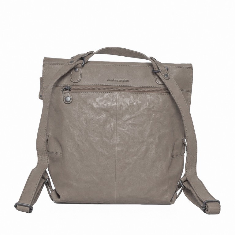 Rucksack Grandma's Luxury Club Mrs. Mince Pie, Farbe: schwarz, anthrazit, grau, blau/petrol, braun, cognac, taupe/khaki, grün/oliv, rot/weinrot, orange, gelb, beige, Marke: Aunts & Uncles, Abmessungen in cm: 29x29x9, Bild 3 von 7