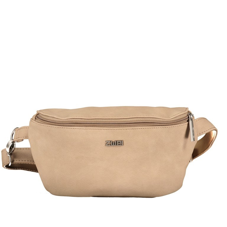 Gürteltasche Mademoiselle MH4, Farbe: schwarz, anthrazit, grau, blau/petrol, braun, cognac, taupe/khaki, grün/oliv, rot/weinrot, rosa/pink, gelb, beige, Marke: Zwei, Abmessungen in cm: 25x14x6, Bild 1 von 7