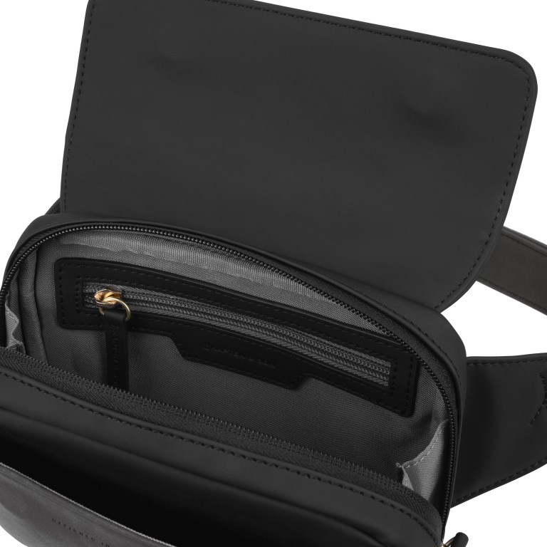 Gürteltasche Visby All Black, Farbe: schwarz, Marke: Kapten & Son, EAN: 4251145205188, Abmessungen in cm: 18.5x13x6, Bild 6 von 6