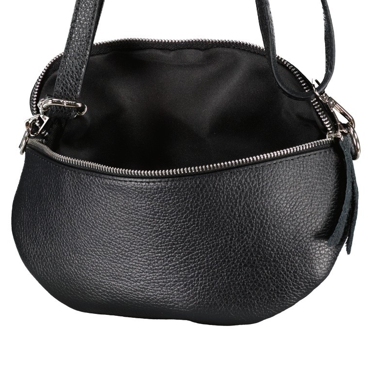 Gürteltasche Silberbeschlag, Marke: Hausfelder Manufaktur, Abmessungen in cm: 27x15x8, Bild 6 von 6