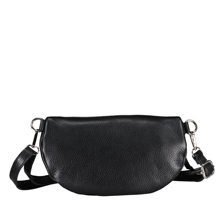 Gürteltasche Silberbeschlag, Marke: Hausfelder Manufaktur, Abmessungen in cm: 27x15x8, Bild 3 von 6