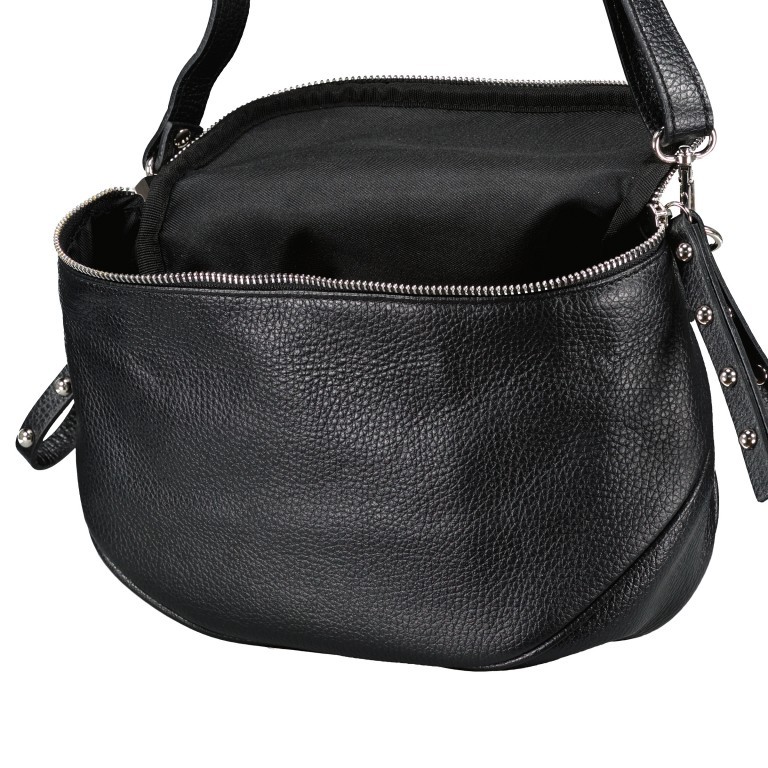 Gürteltasche Silberbeschlag, Marke: Hausfelder Manufaktur, Abmessungen in cm: 22x19x9, Bild 6 von 6