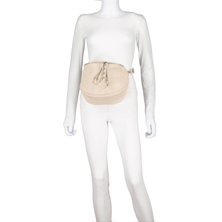 Gürteltasche Silberbeschlag, Marke: Hausfelder Manufaktur, Abmessungen in cm: 22x19x9, Bild 4 von 6