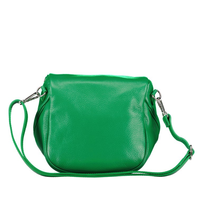 Gürteltasche Silberbeschlag, Marke: Hausfelder Manufaktur, Abmessungen in cm: 22x19x9, Bild 3 von 6