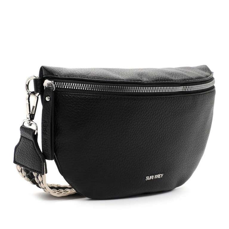 Gürteltasche / Umhängetasche Laury 14253 Black, Farbe: schwarz, Marke: Suri Frey, EAN: 4056185198465, Abmessungen in cm: 26x15x7, Bild 2 von 5