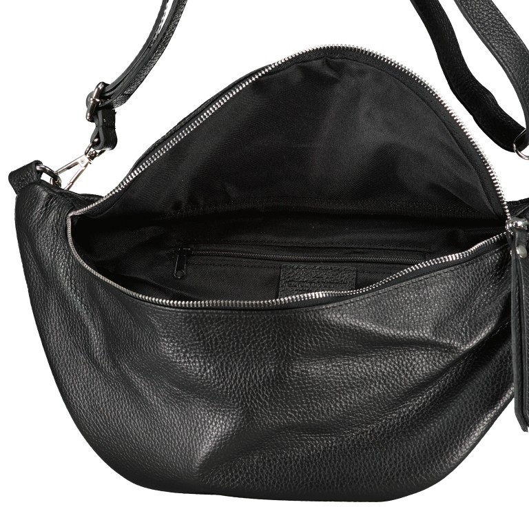 Gürteltasche Silberbeschlag, Marke: Hausfelder Manufaktur, Abmessungen in cm: 39x18x12.5, Bild 6 von 6