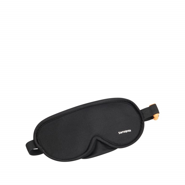 Schlafbrille und Ohrstöpsel Comfort Travelling Eye Mask & Ear Plugs Black Black, Farbe: schwarz, Marke: Samsonite, EAN: 5414847953415, Bild 1 von 1