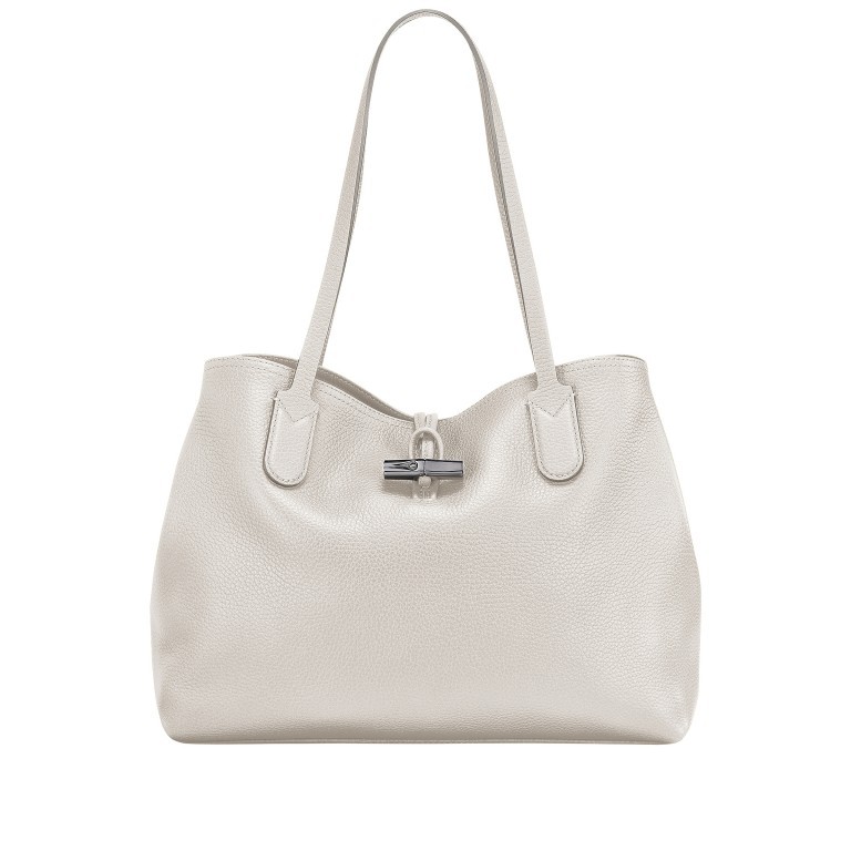 Shopper Roseau 968-2686 Grau, Farbe: grau, Marke: Longchamp, Abmessungen in cm: 36x26x12, Bild 2 von 4