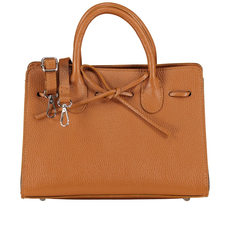 Handtasche Dollaro, Farbe: schwarz, grau, blau/petrol, braun, cognac, taupe/khaki, grün/oliv, rot/weinrot, orange, gelb, weiß, Marke: Hausfelder Manufaktur, Abmessungen in cm: 28.5x21x12, Bild 1 von 7